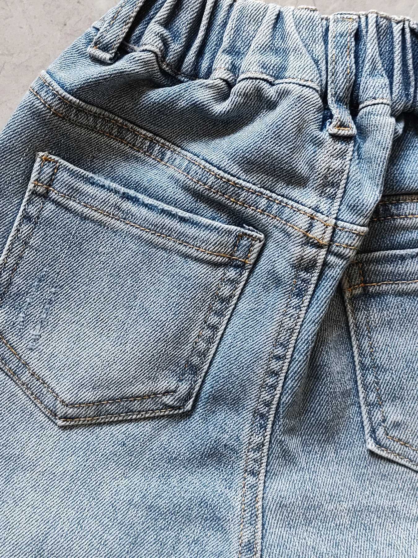 5150 11-12 Years Kids Jeans Trousers Elastic Waist childrens soft denim pantsT250326