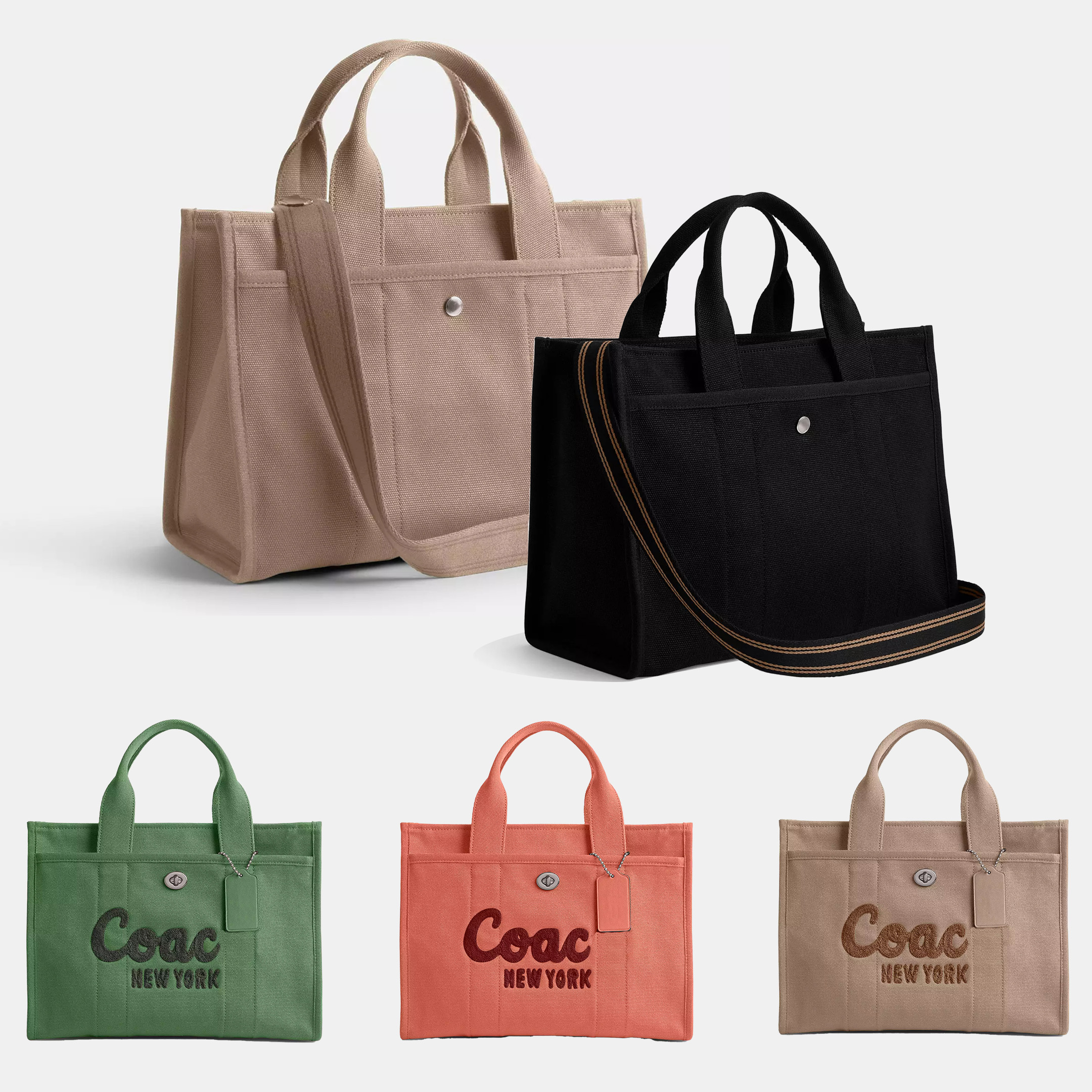 Luxurys mens shop the tote Designer bag mirror quality CARGO canvas handbag Womens crossbody shoulder bag armpit Clutch trunk satchel weekend travel shopping bags