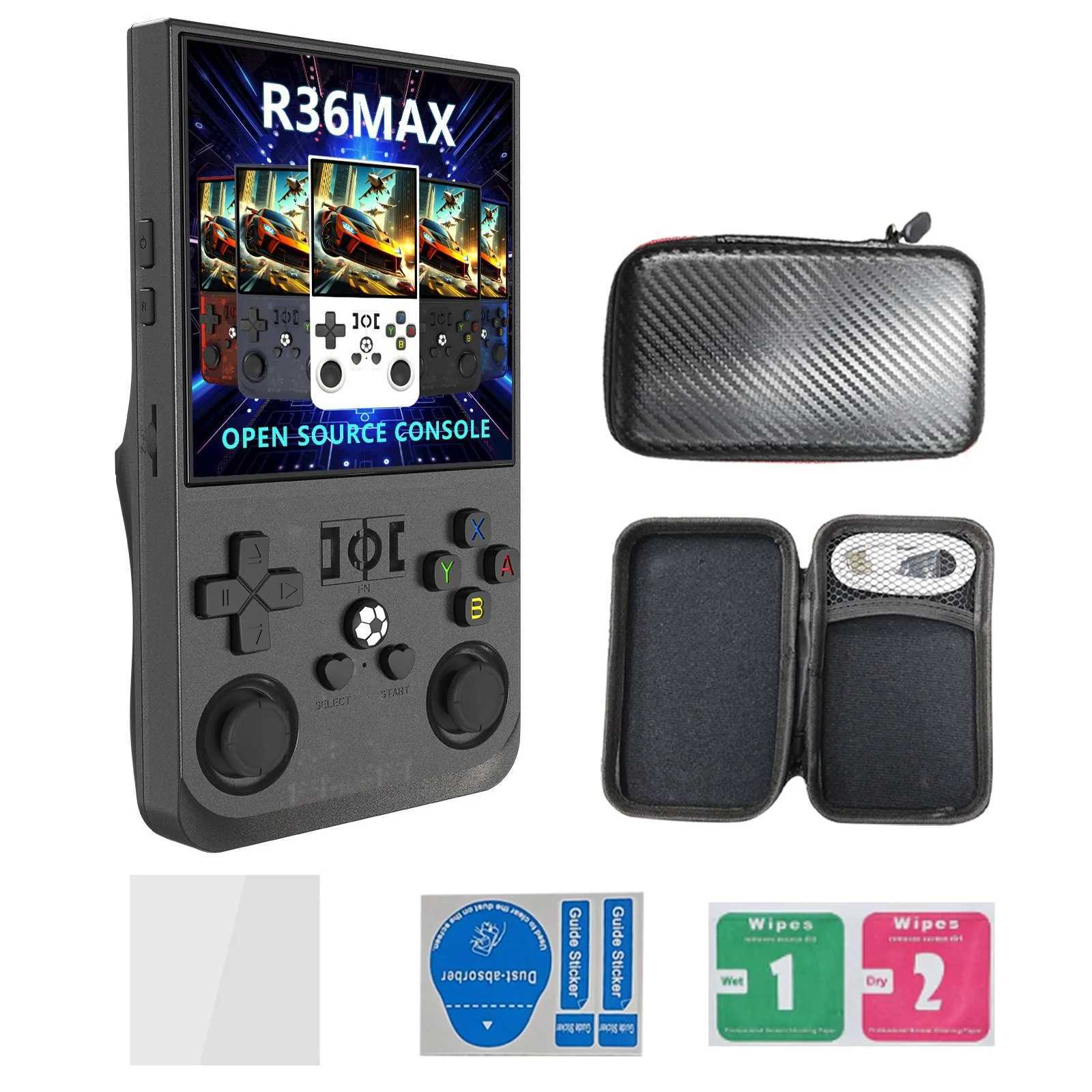 R36 MAX Retro Handheld Game 4.0Inch IPS Sn Console 128GB Portable Pocket Video Player ports 30+ Emators 20000+ gremas Z250320