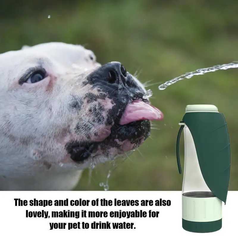 Portable Dog Water Bottle 300ml Leakproof Dog Drinking Bottle Dog Water Bottle Travel For Walking Hiking Camping Picnicking Y250319