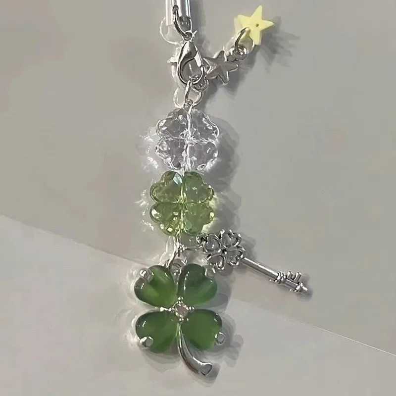 Y2K Handmade Jewelry Bead Keychain Bag Pendant AccESSories Fashion Keychain Phone Chain GiftXJ250319