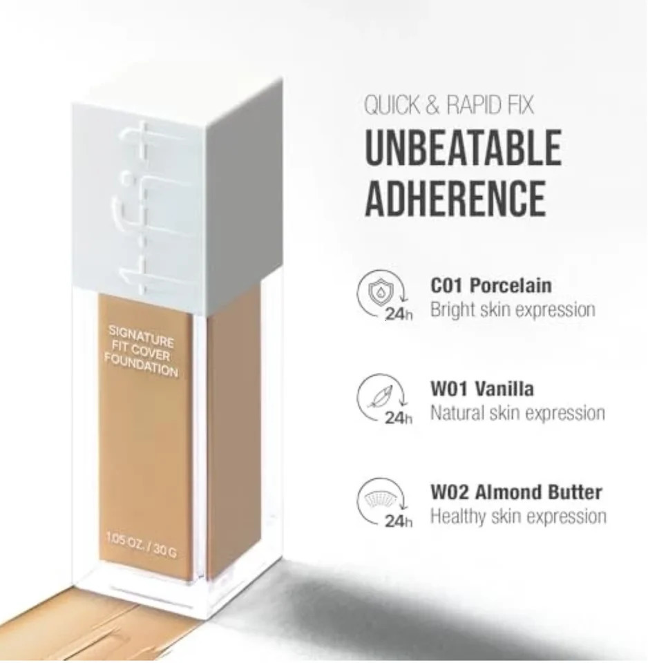 Tfit weightless liquid based long-lasting makeup concealer moisturizing BB color fast 30g cosmetics 250319