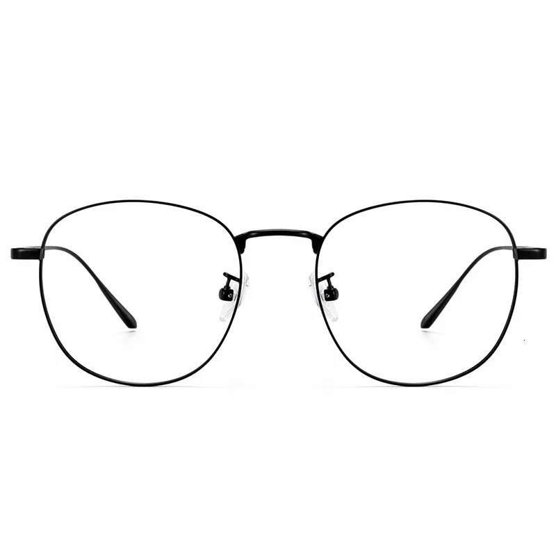 FIRADA Fashion Glasses Retro Pure Round Glasses Comfortable Business Prescription Glasses Frame Men 1052-C 250228