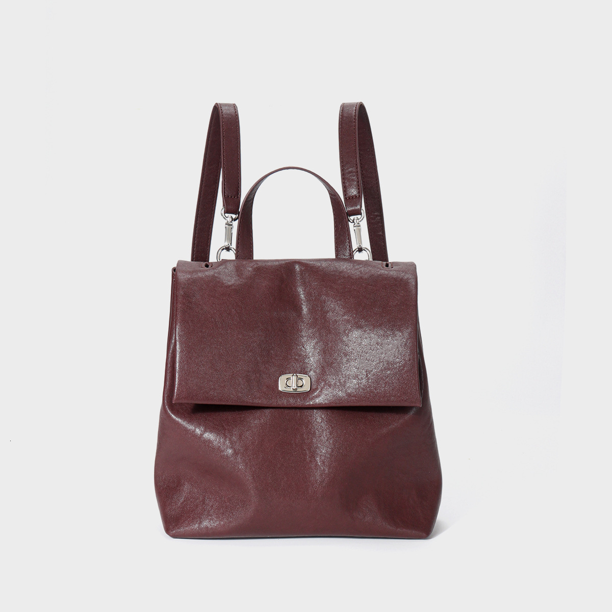 Made Of Genuine Leather Bag New Women S High End Sense Large Capacity Fashionable And Versatile Backpack College Style Backpack Shoulder Bags