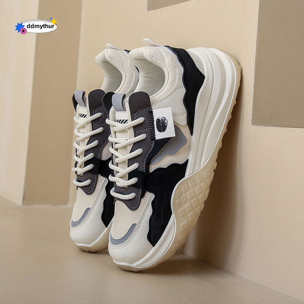 CRLAYDK Sneakers for Women Patchwork Casual Platform Walking Shoes Running Fashion Dad Comfortable Sport Non-Slip Tennis ddmythur