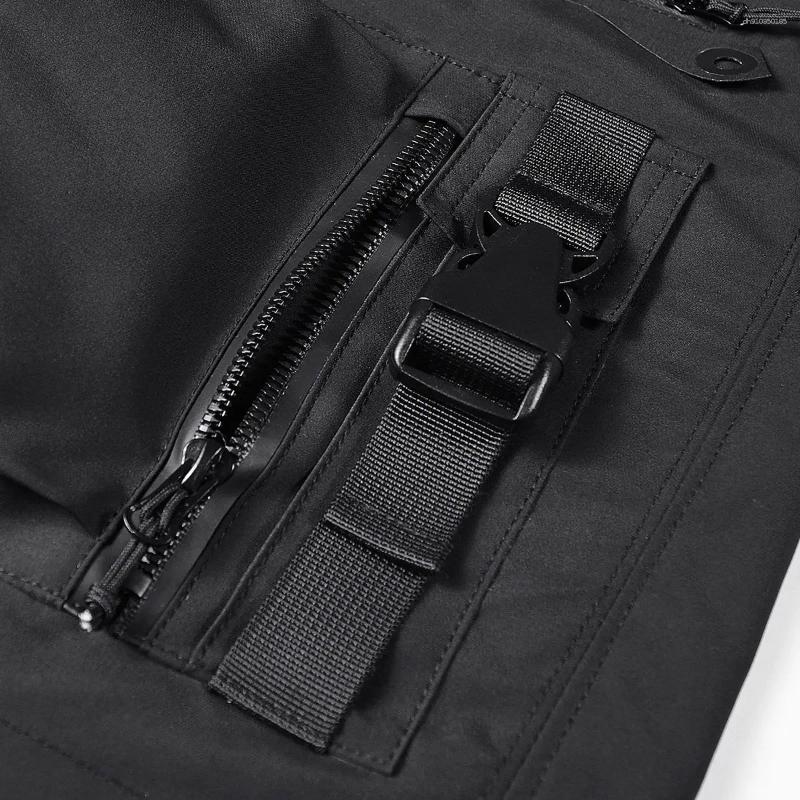 Men's Shorts Summer Functional Work Men Trend Loose Fitting Multi Pocket Pants Sports Quick Drying Casual Capris 2025 Y2k