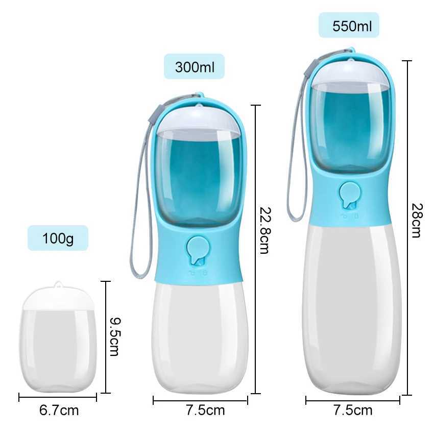 Multi functional dog water dispenser 3-in-1 portable cat and dog water dispenser food water dispenser Y250319