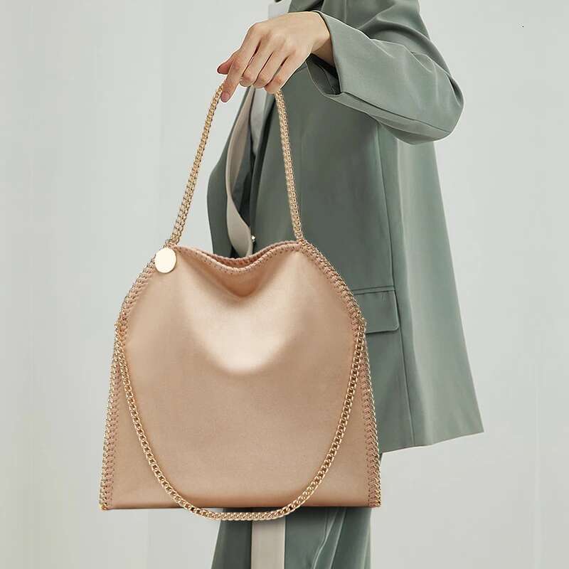 Fashion Brands Chain Environmental Microfiber Handbag Women's New Multi-Functional Large Capacity Shoulder Bag