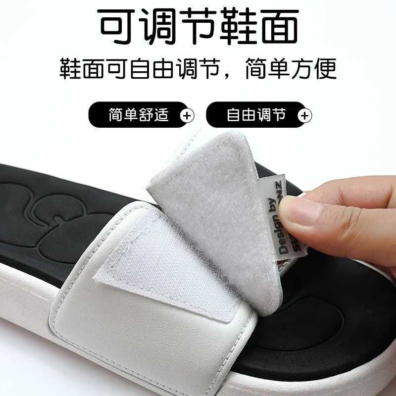 2025 New Fi Mens/Wen Summer Slippers Non slip Slippers Outdoor Beach Flip up Mens Home Comfortable Shoes Y250320
