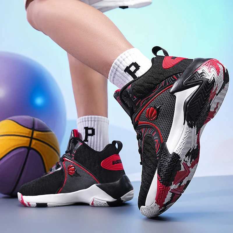 Mens basketball shoes athletic shoes high top classic retro anti slip running shoes gym training Zapatillas Hombre size 39-48W250320