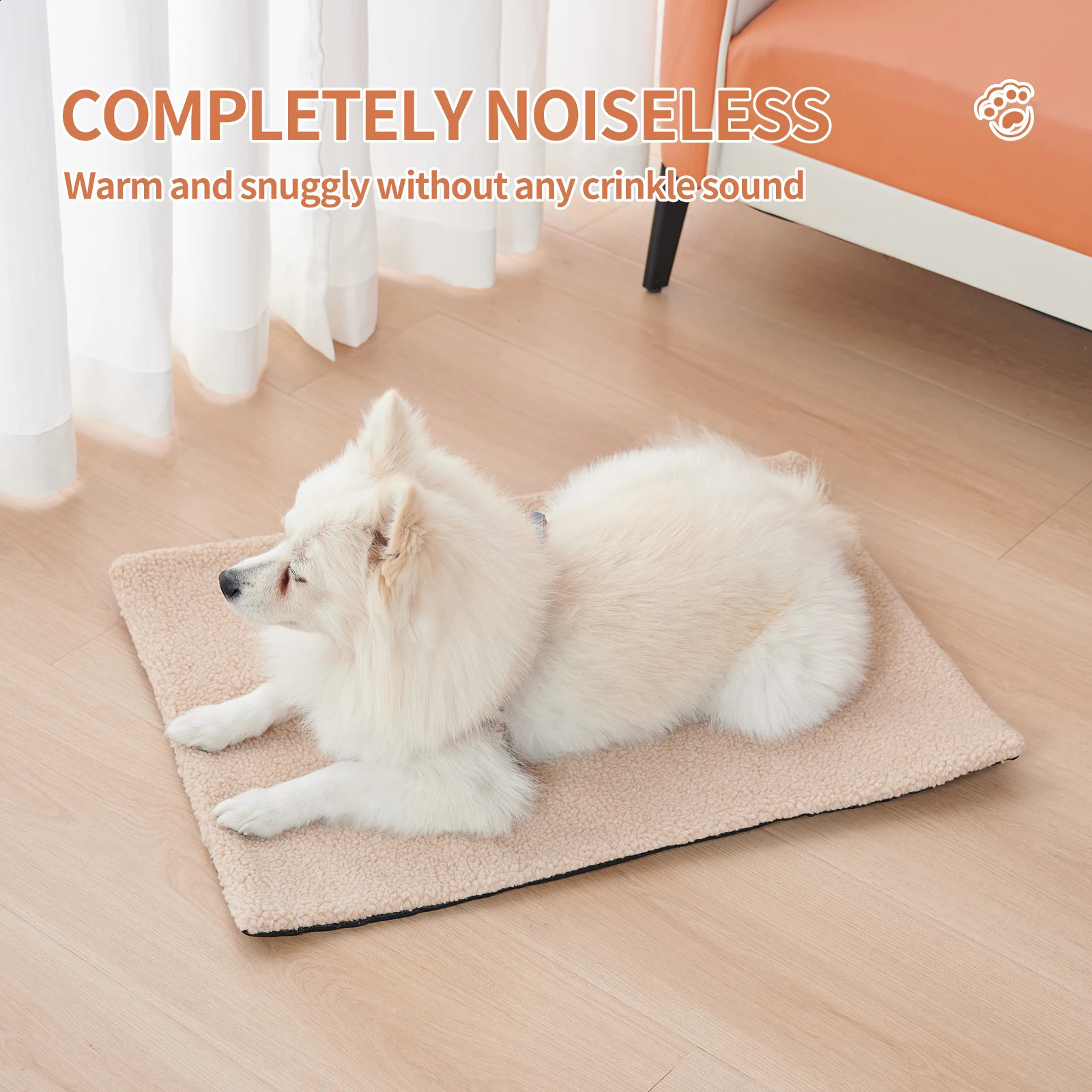 Self heating pet mats felt dog warming cat washable 250312