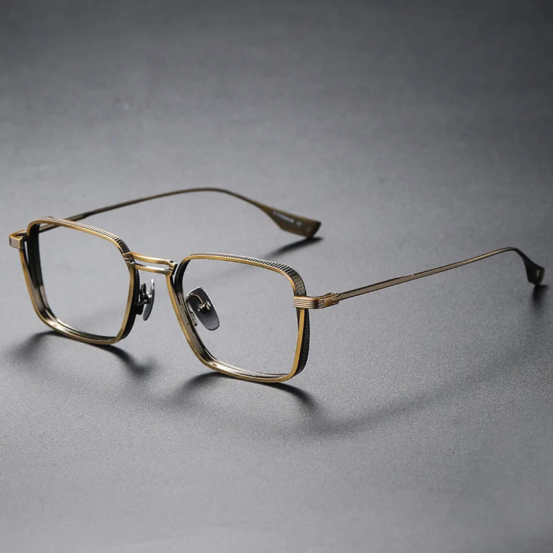 ZIROSAT Optical Glasses DLX125 Full-rim Frame Prescription Eyeglasses Rx Men Glasses for Male Eyewear 250228