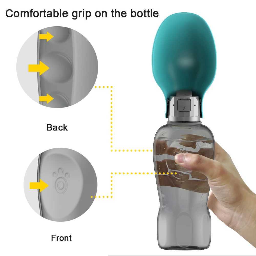 Portable Dog Water Bottle For Small Large Dogs Outdoor Walking Puppy Drinking Bowl Cat Drinker Labrodor Yorkshire Pet Supplies Y250319
