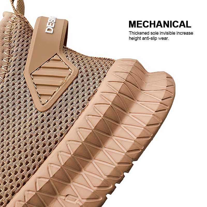 Mens non slip casual sports shoes breathable outdoor jogging training hiking sports running outdoor womens knitted lace shoelacesW250320