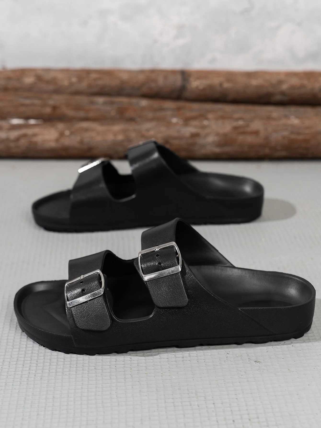 Mens slider adjustable and fixed suitable for him and his outdoor casual Ir buckle sandals Y250320