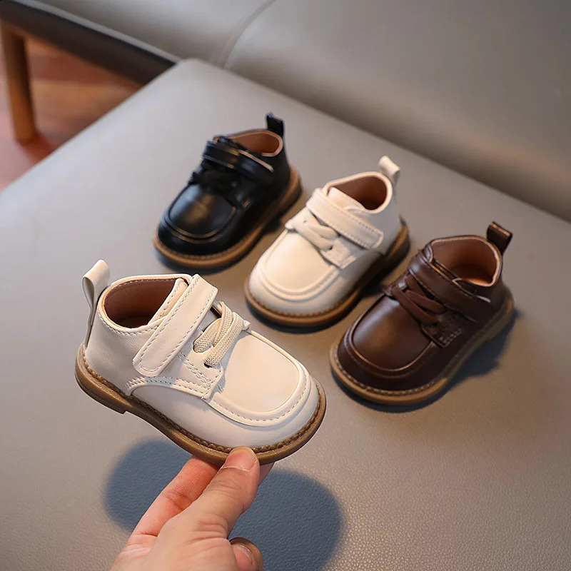 Baby Boy Shoes Spring Autumn Toddler Oxfords Infant Shoes born First Walkers Party Wedding Baby Soft PU Leather Shoes For Boy 250319