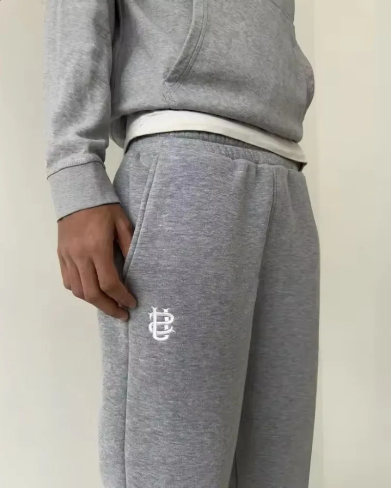 Y2K Letter Zipper Hoodie Men Women Harajuku Fashion Letter Embroidery Pants Retro Oversized Hoodie Sweatshirt Zipper 2pcs Sets 250319