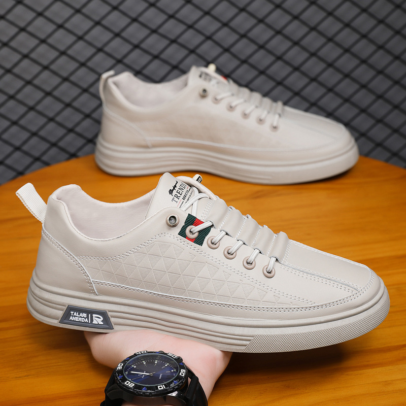 2025 spring new men's breathable casual shoes Fashion lace-up slip-on shoes light and comfortable 39-44