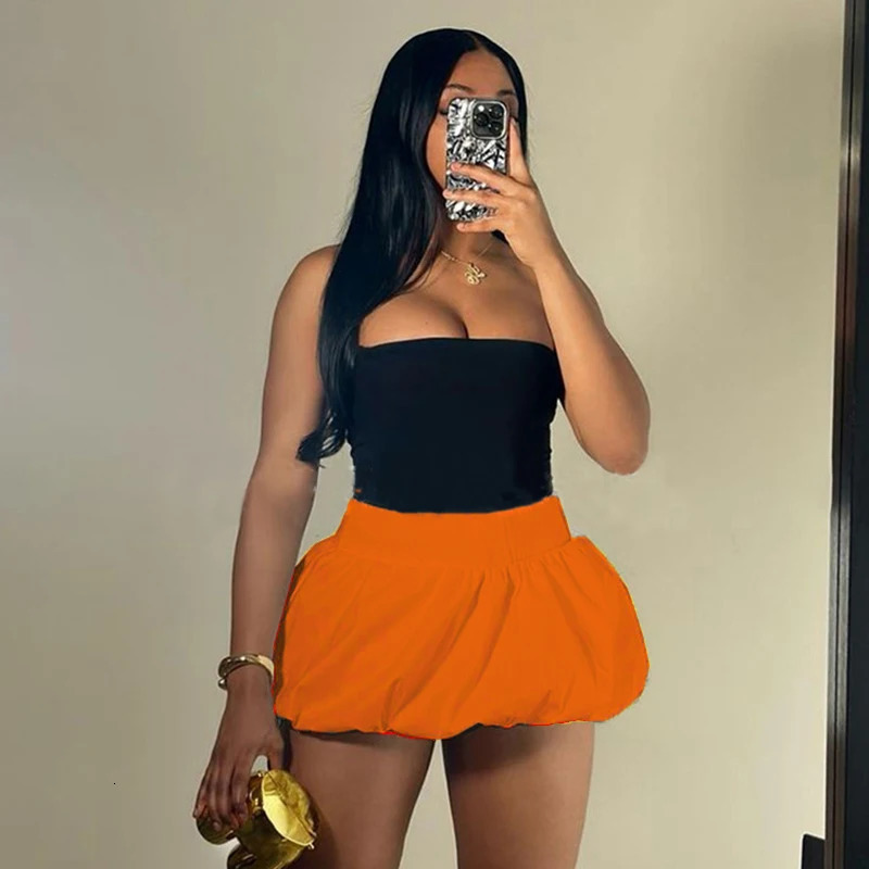 ss Mini Skirts Colorful Matching Ladys Bloomers Puff Skirts Y2K Womens sweet Short Skirts Club Sexy Female Skirts 250320