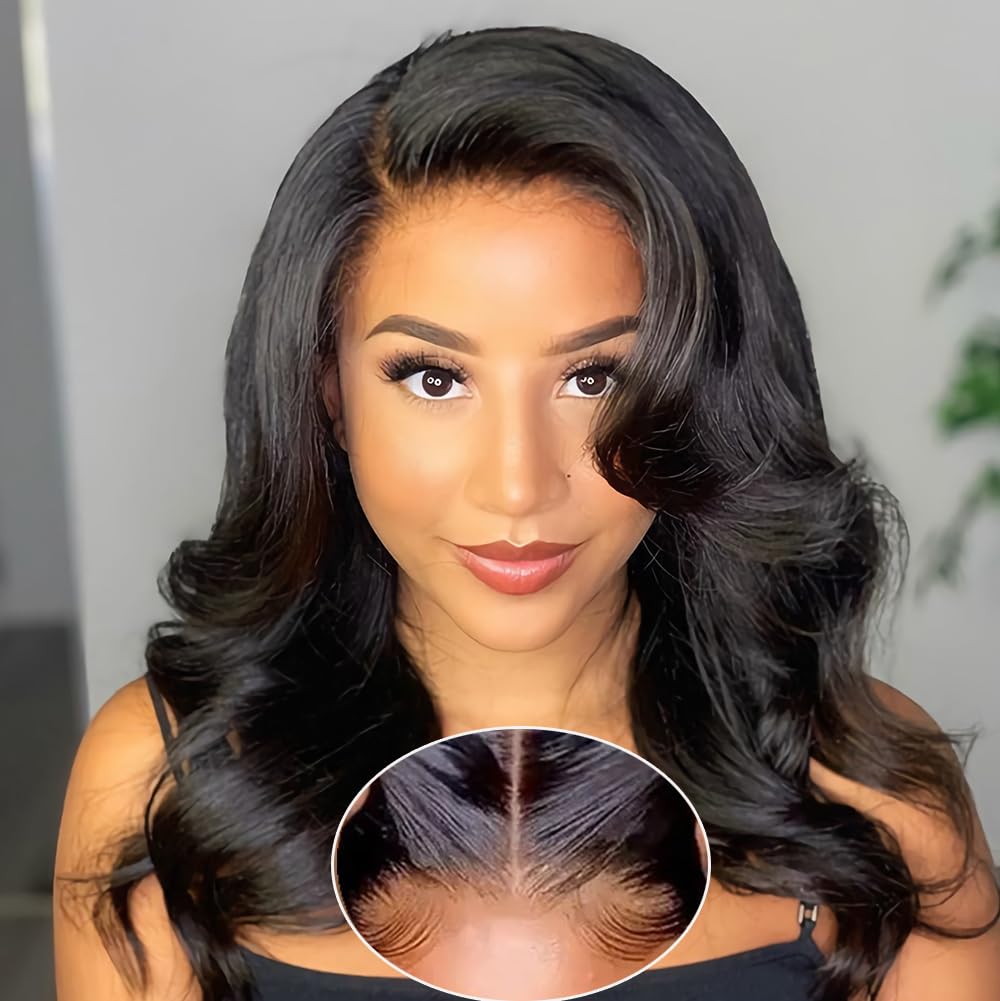 5x5 Glueless Wigs Human Hair Pre Plucked Body Wave Bob Wig Wear and Go Lace Front brazilian Hair Wigs for Black Women Ready to Wear Wigs for Beginners