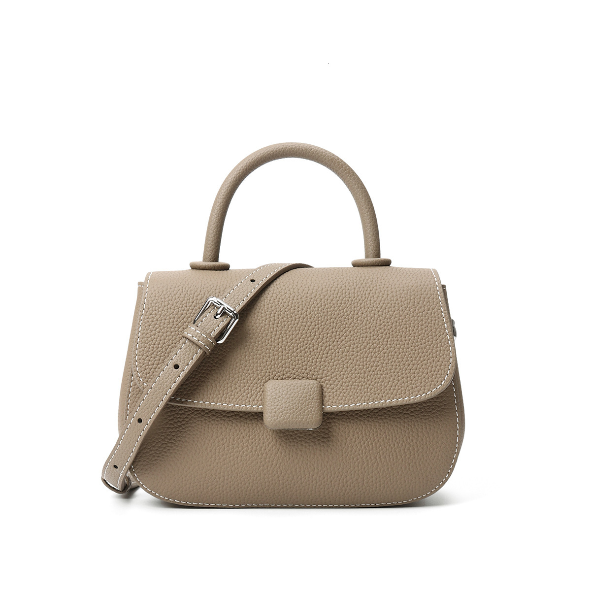 Fashionable New Trendy Leather Handbag Single Shoulder Large Capacity Mom S Fashionable Armpit Bag Women S Bag Shoulder Bags