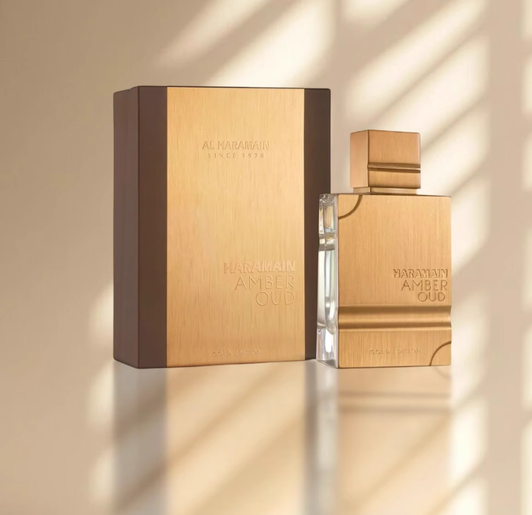 Exquisite Middle Eastern Inspired Amber Agarwood Cologne for Women & Men- Gold Edition Luxury Perfume