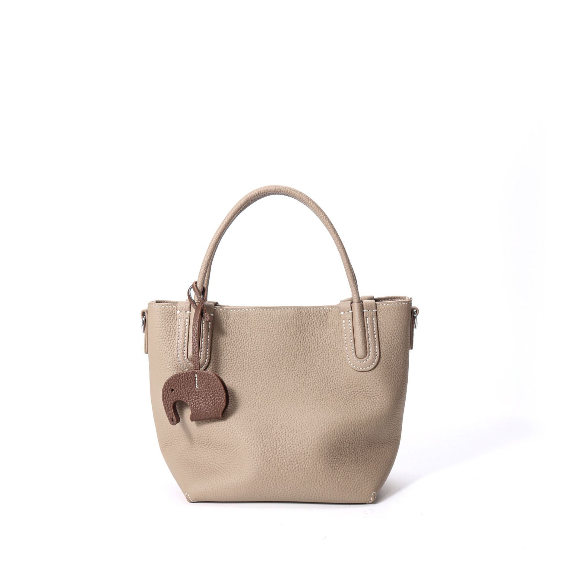 Vegetable Basket New Single Shoulder Crossbody Bag Advanced Sensory And Diligent Handheld Head Layer Cowhide Women S Water Bucket Bag Shoulder Bags