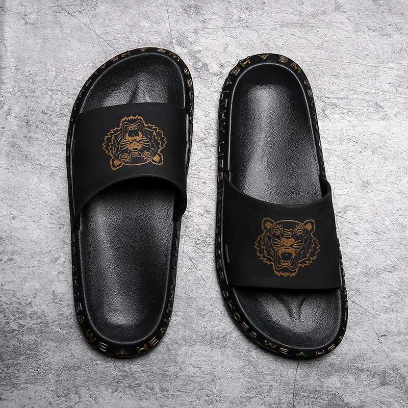 Fi mens slippers comfortable indoor He shoes N-Slip bathroom slippers outdoor lightweight beach shoes couple garden shoes Y250320