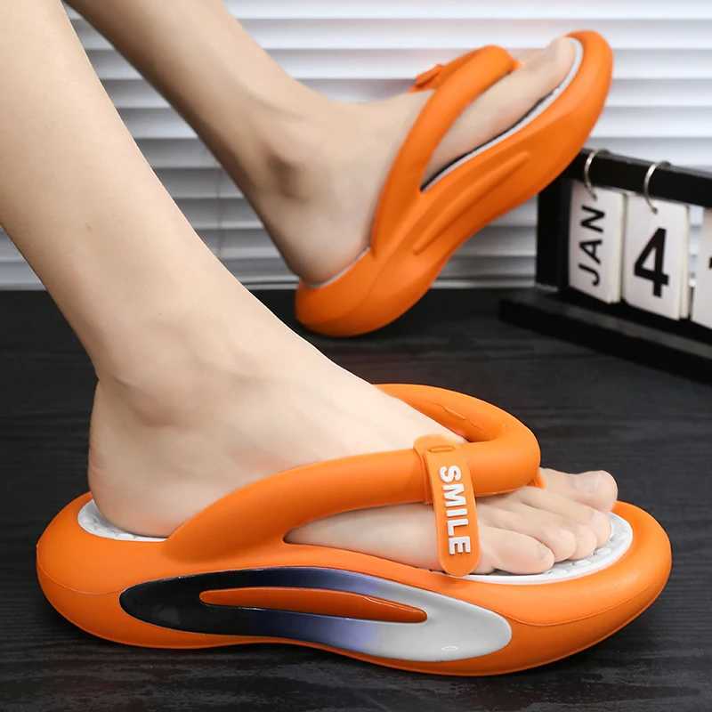 High quality mens bra flip cover outdoor indoor slippers soft soled mens beach sandals N-Slip Bathro mens flip cover Y250320