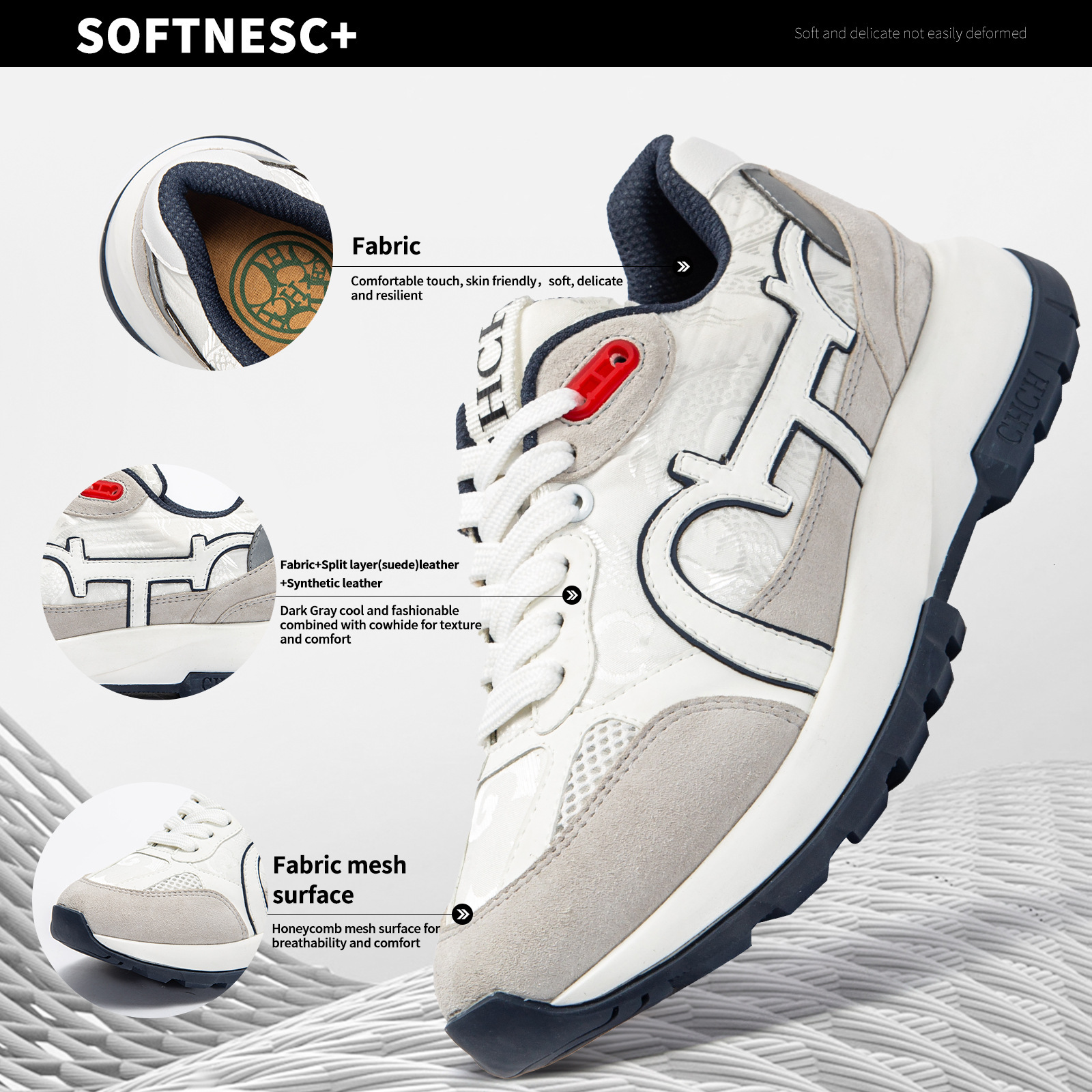 Designer CHCH Running Casual New Versatile And Comfortable Women's Sports Shoes