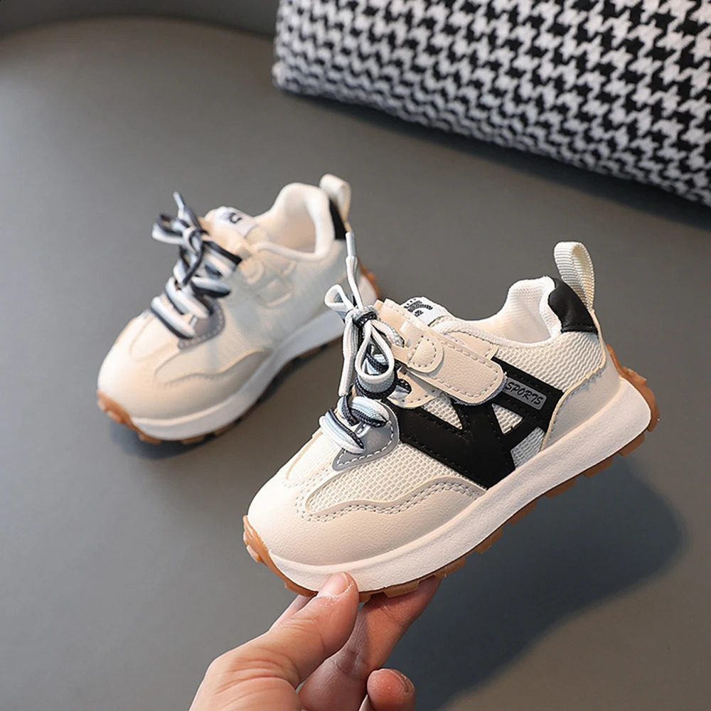 Kid Sport Shoe Boy Spring Summer Autumn Retro Girl kid Student Running Shoe Casual Trend Tennis Shoes 1Y-13Y 250319