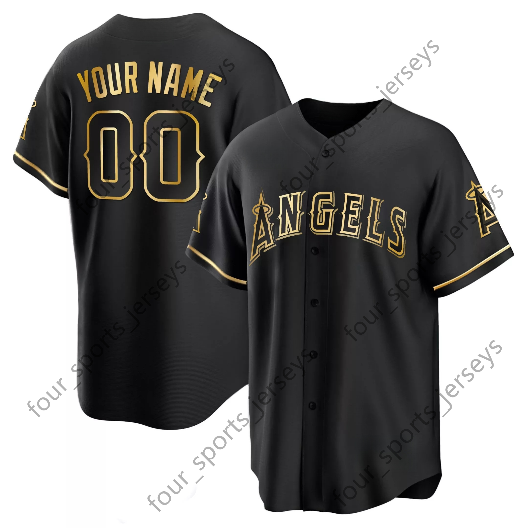 Angels Baseball Jersey 27 Trout 23 Drury 6 Rendon 66 Garcia 21 Thaiss 16 Moniak Custom ANY NAME