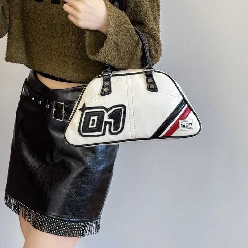 Trapezoidal Baseball Bag Lady Fashion Casual Travel Handbag Tote Large Capacity Shoulder Crossbody Bag PU Leather Sac A Main Y250607