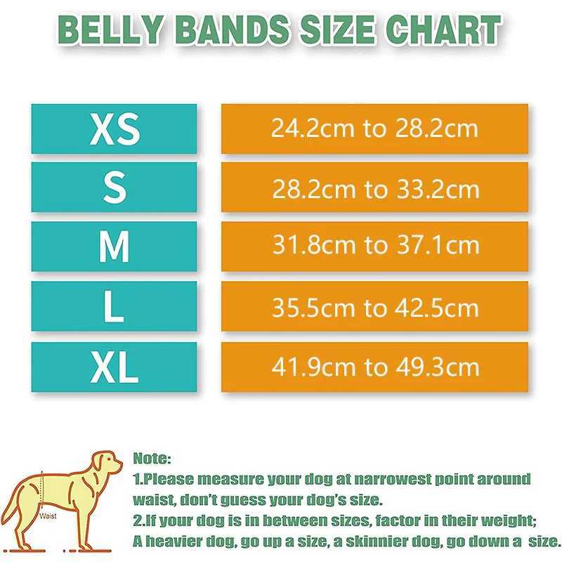 Dog Belly Bands Male Dog Diapers Washable Belly Band for Male Dogs Comfortable Reusable Male Dog Belly Wraps for Doggy Puppy Y250320