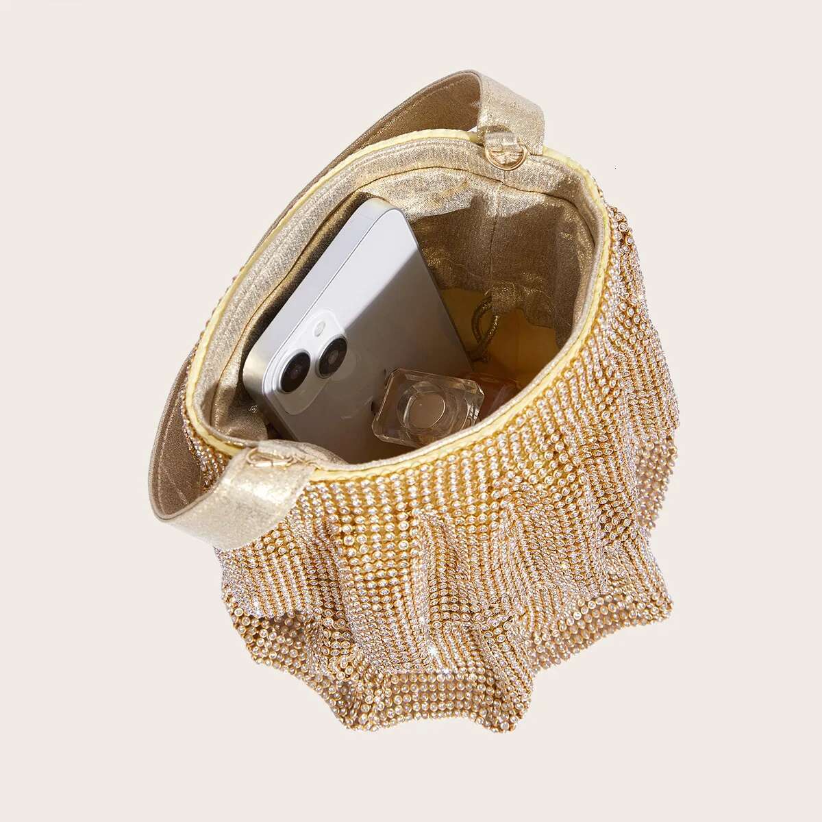 Rhie Evening Bg Purse Bucket Dia Shoulder Bag For Women Party Club Wedding Prom Clutch And Handbags