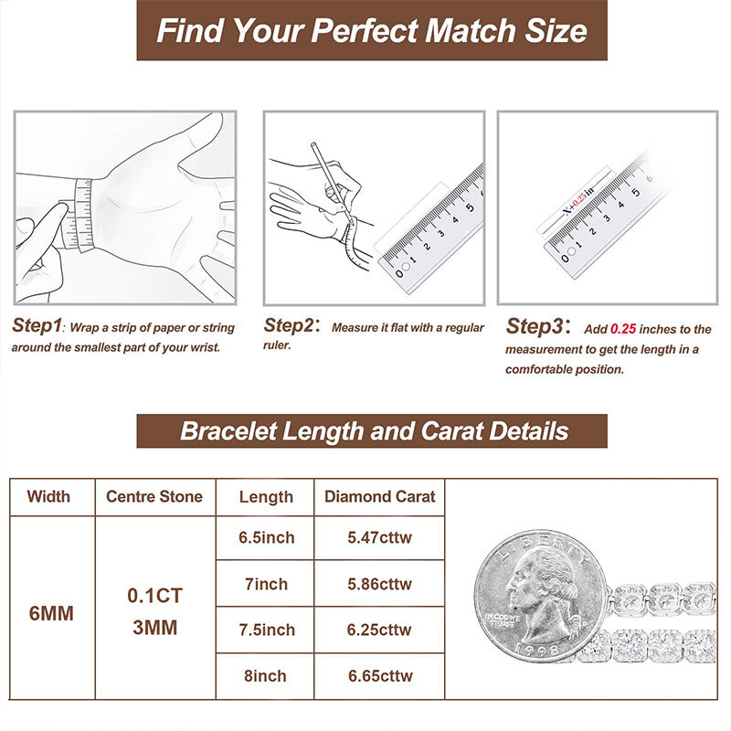 TUHE Unisex Bracelet 925 10mm Width Chain Women Bracelet Moissanite For Men Hip Hop Jewelry Gift