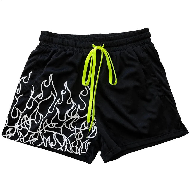 American summer shorts mens threepoint shooting but knee sports casual college boys wear breathable quick drying basketball pants 250312