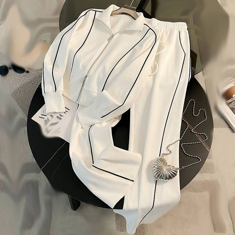 Women's Clothing Sports Casual In Spring New Popular Stylish And Age Reducing Fashionable Sweatshirts Two Piece Suits