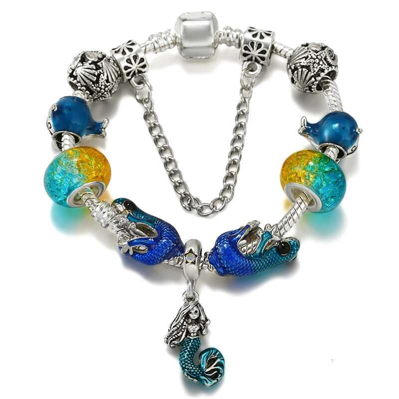 18 Styles Hot Sale Hollow Heart Beads Charm Bracelets With Boy Girls Pendant Bracelets For Women Men Girlfriend Jewelry