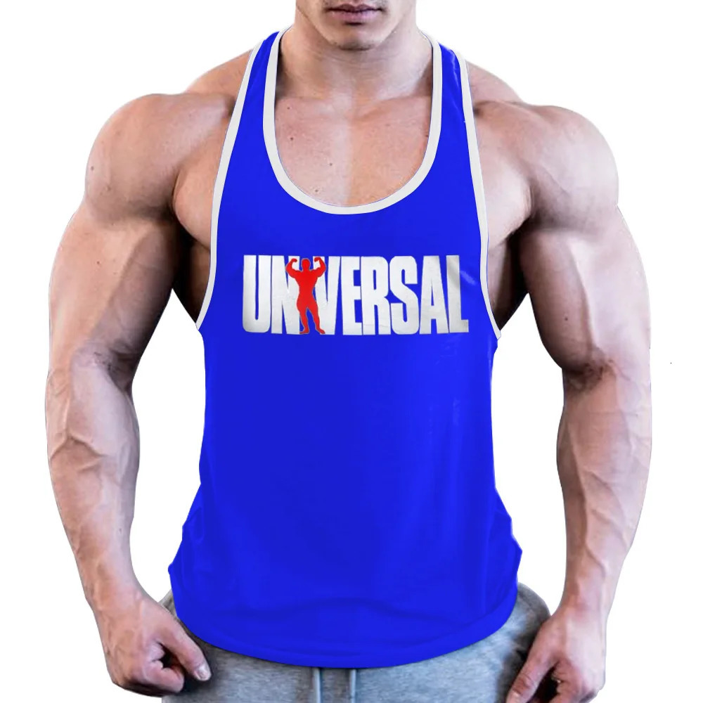 Muscle mens fitness vest top plus size sleeveless summer comfortable training 100% pure cotton 250320