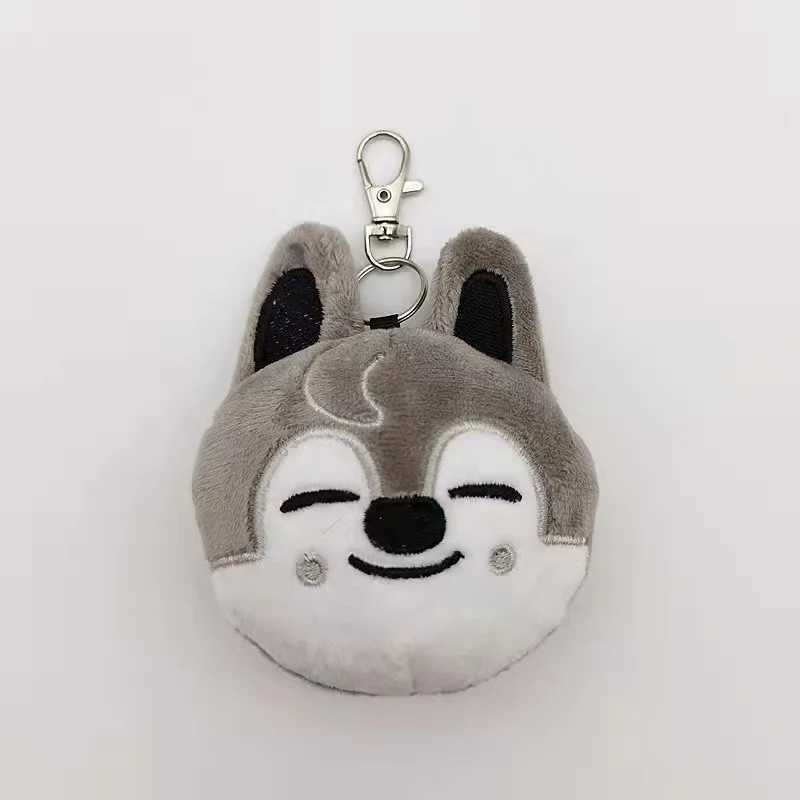 SKZOO Stray Childrens Plush Doll Kawaii jyp kz Fan Keychain Bag Pendant Car Pendant GiftXJ250319