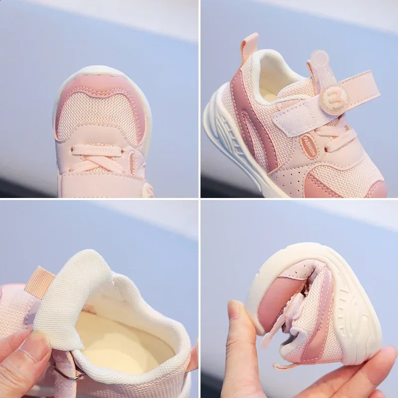 0-3 Years Baby Casual Shoes Toddler Sneakers Infant born Outdoor First Walkers Breathable Anti-slip Baby Boy Girl Sport Shoes 250319