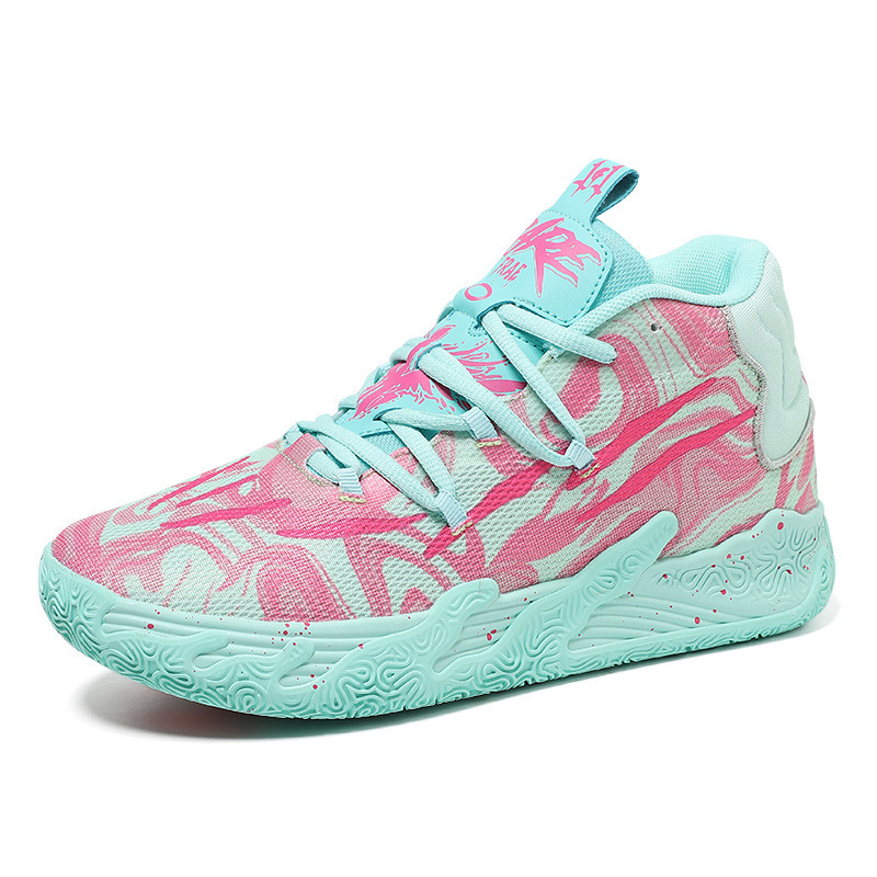 Men's and women's indoor and outdoor low-top junior students practical basketball shoes