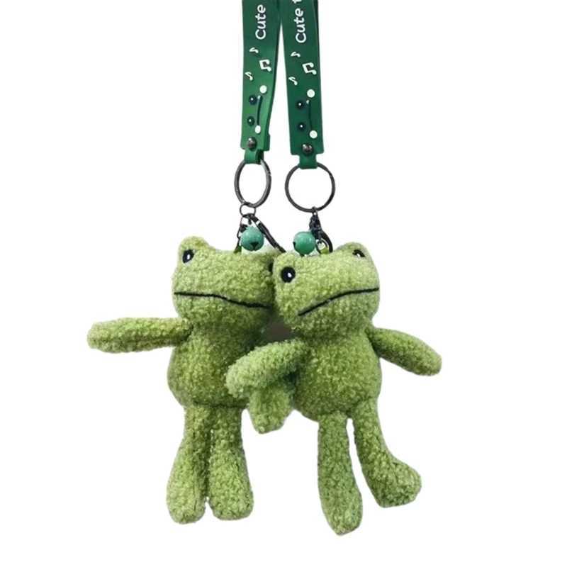 Mini Cute Frog Backpack Pendant Keychain Womens Creative Cartoon Kindergarten Childrens Backpack OrnXJ250319
