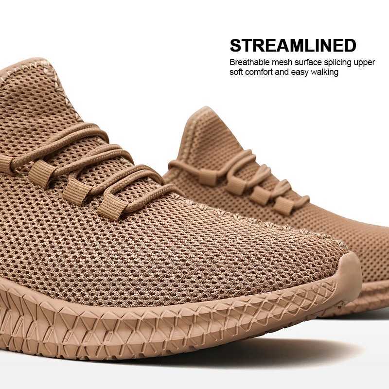 Mens non slip casual sports shoes breathable outdoor jogging training hiking sports running outdoor womens knitted lace shoelacesW250320