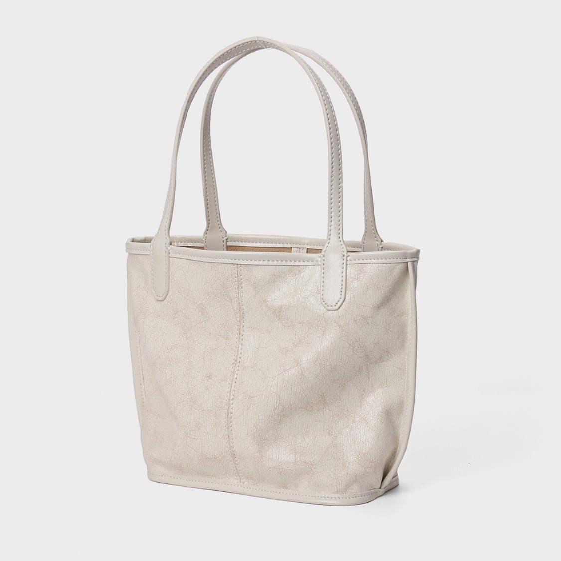 Summer Versatile New Women S Leather Single Shoulder Large Capacity Commuter Bucket Bag Lightweight Shoulder Bags