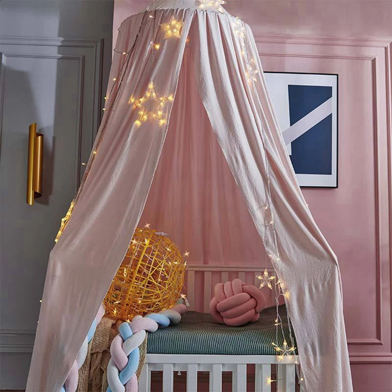 A93U Baby Mosquito Net Princess Dome Dream Castle Bed Room Game Tent Ceiling House Reading Corner 250312