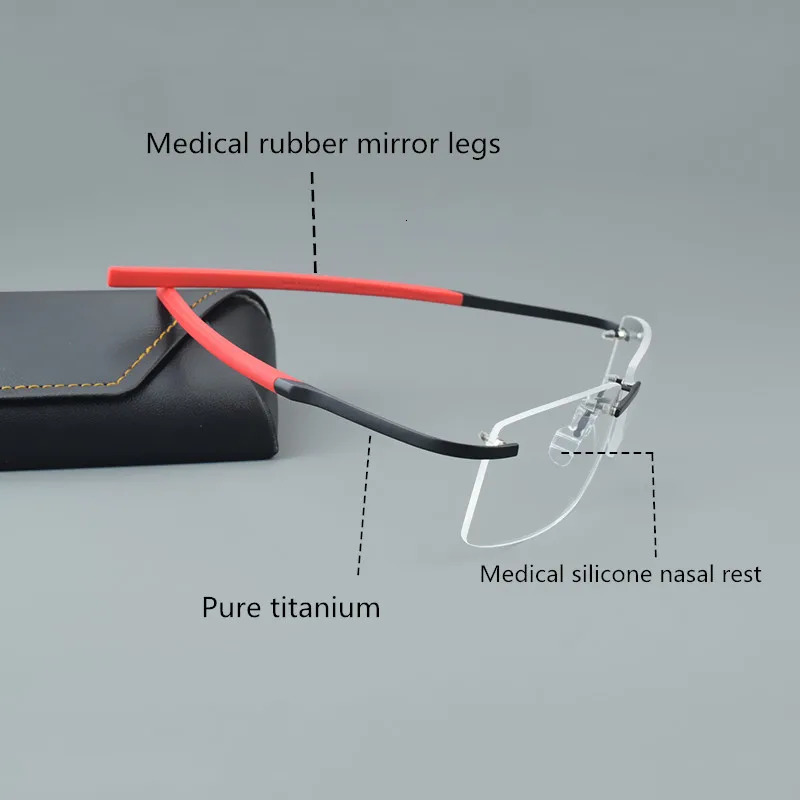 TAG Hezekiah Vintage Pure Glasses Frame Men Optical Myopia Prescription Eyeglasses Frame Women Eyewear 250228