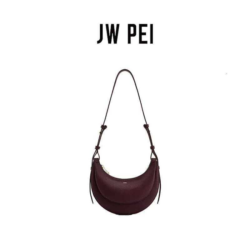 JW PEI High Quality Half Moon Crossbody Commuter Women's Exquisite Underarm Bag