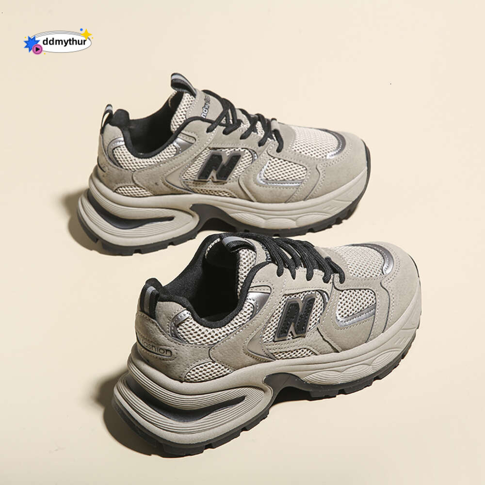CRLAYDK Women's Chunky Sneakers Platform Breathable Running Shoes Comfortable Casual Lace Up Walking Workout Tennis for Lady ddmythur